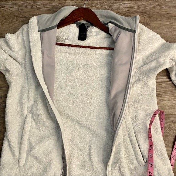 The North Face White Full-Zip Fleece Jacket - Small - Picture 6 of 10